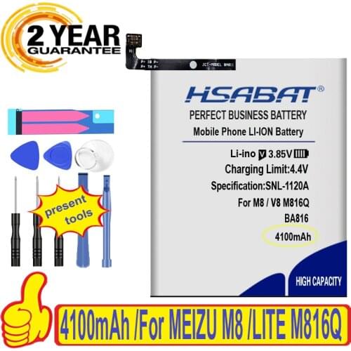 HSABAT Meizu M8 Phone Batteries China