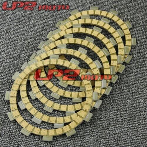 For Yamaha XT250 Serrow 250 2005-2015 Paper Based Clutch Friction Kit Disc Plates Set Motorbike Parts Accessories