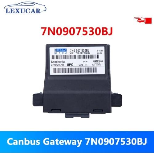 LEXUCAR 7N0907530BJ Canbus Gateway For VW Jetta 5 MK5 Golf 6 MK6 Touran Octavia 7N0 907 530 AH BJ