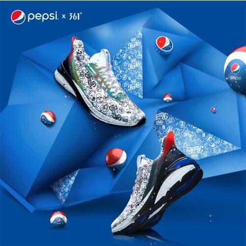 Original 361 Pepsi Mens running Shoes waterproof cushioning quikfoam new arrival sport sneakers 572012254