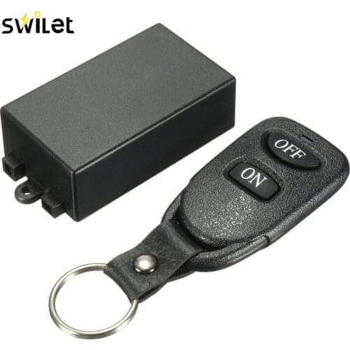 DC 12V 10A Relay 1CH Wireless RF Remote Control Switch Transmitter + Receiver APE High Quality
