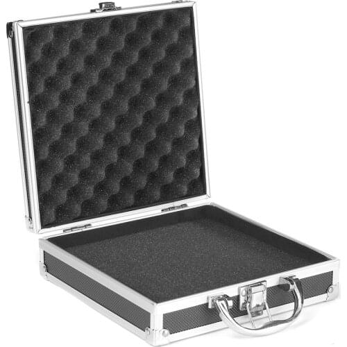 Toolbox Aluminum Alloy Storage Box Portable Toolbox Travel Case Small Toolbox Storage Box Safety Box Tool Accessories