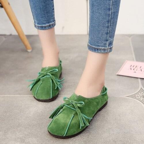 Women Flats shoes 2019 Loafers Candy Color Slip on Flat casual Shoes Ballet Flats Comfortable Ladies shoe zapatos mujer C1-45