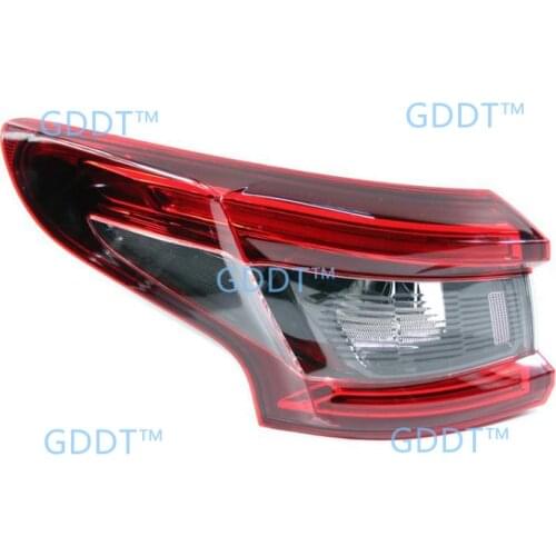 1 piece led outside Tail Light for Nissan Qashqai Rear Lamp for Dualis J10 2019-2021 Turn Signal Clearance Warning Lights