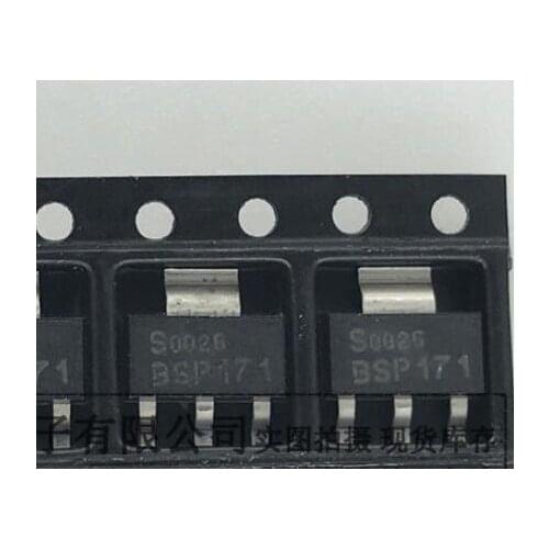 10PCS BSP171P BSP171 1.7A 60V SOT-223 IC