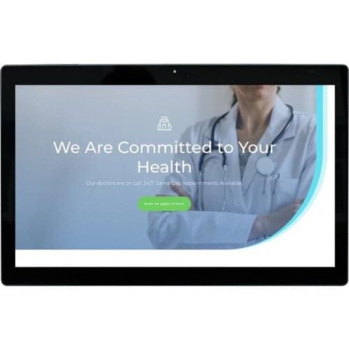 21.5 inch indsutrial panel pc / embedded industrial pc with Intel Celeron J1900 motherboard