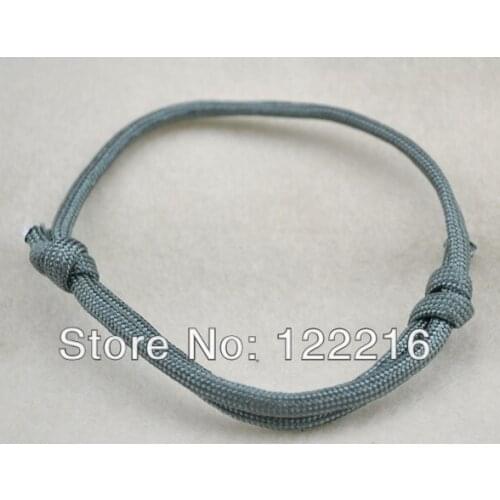 20pcs a lot fashion Light grey rope strand bracelet jewelry chain & link bracelets
