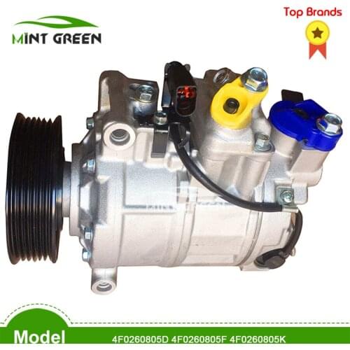 6SEU14C car air compressor FOR AUDI A6 2.4 2.8 3.0 2004-2011 4F0260805D 4F0260805F 4F0260805K 4F0260805Q SG 447190-4910