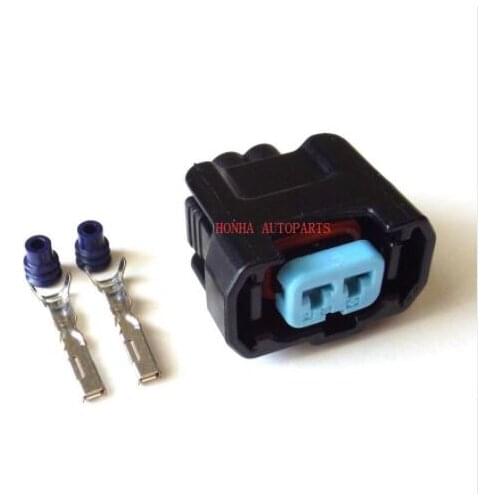 Free shipping high quality 10/20/50/100 pcs 2 Pin 6189-0533 Female Auto Fuel Injector OBD2 Waterproof Wiring Harness Connector