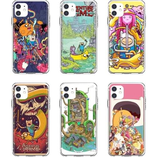 Adventure-Time Silicone Case Cover For Samsung Galaxy A9 A8 Star Lite A3 A5 A7 A6 Plus 2018 2015 2016 2017