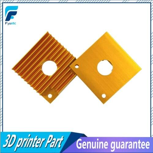 2pcs MK7 MK8 Extruder Parts Heat Sink 40 x40x11mm 4010 Cooling Fan Heatsink For 3D Printer Parts