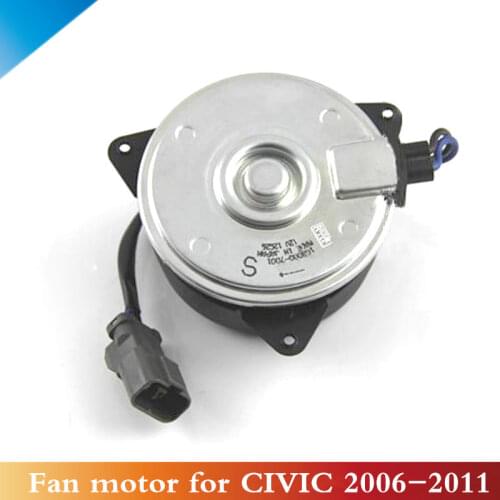 CAPQX Radiator Cooling Fan Motor 19030-RNA-A51 FOR CIVIC FA1 FD1 FD2 2006 2007 2008 2009 2010 2011 CIIMO C14 2012 2013 2014