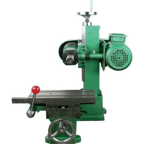 Horizontal Milling Machine Mini Desktop Mill Saw Blade Light Milling Machine Scale Engraving Machine Slitting Device XM1518C