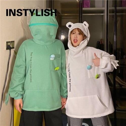 INSTYLISH Women's Sweatshirts With Inscriptions