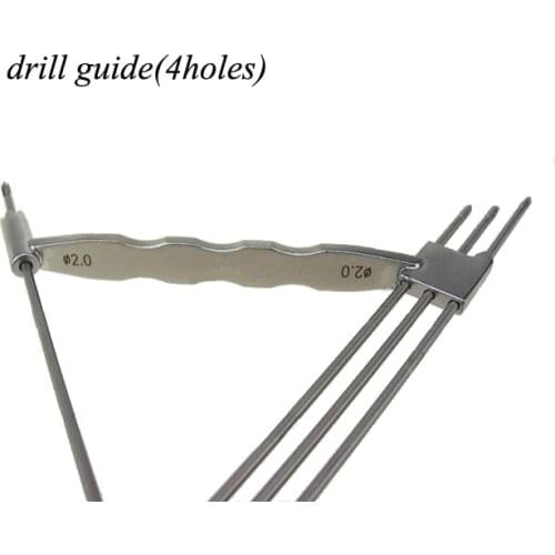 Medical orthopedic instrument Parallel Kirschner wire guider Guide pin 4 hole K wire locating guide AO 2.0 2.5 animal VET PET