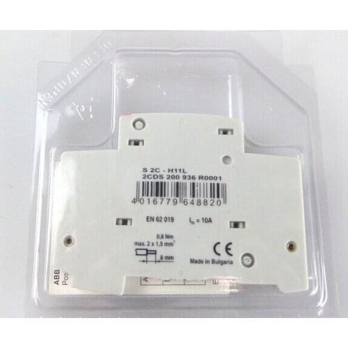 Original new ABB auxiliary contacts S2C-H11L, S200 micro-break accessories warmly for 1 year 1pcs