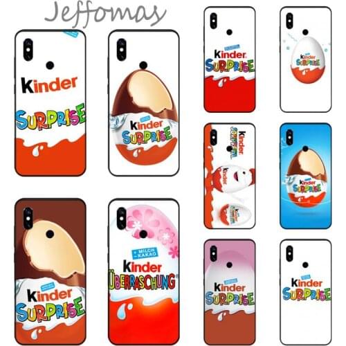 New Trolly egg KINDER JOY Surprise Phone Case For Xiaomi Redmi 4x 5 plus 6A 7 7A 8 mi8 8lite 9 note 4 5 7 8 pro