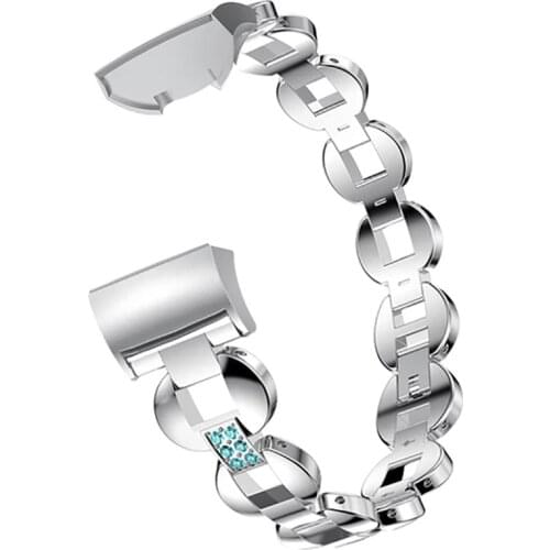 Stainless steel strap Bands for Fitbit Charge 4 / Charge 3 SE Women Men Replacement Bracelet Wristbands Accessories Sport Bands