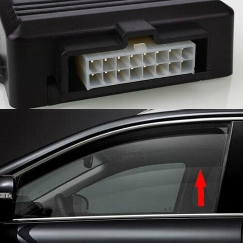 12V alarm system, electric closing module of 4 doors and windows, automatic closing window for Infiniti car