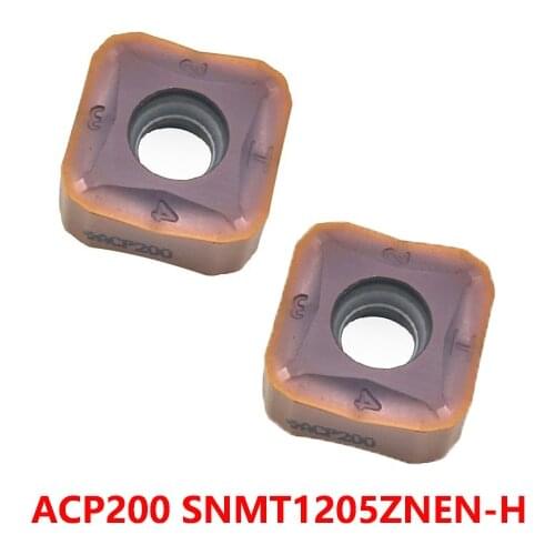 SNMT1205ZNEN-H ACP200 SNMT1205 ZNEN SNMT 1205 Carbide Inserts Lathe Cutter Turning Tools CNC 10pcs 100% Original