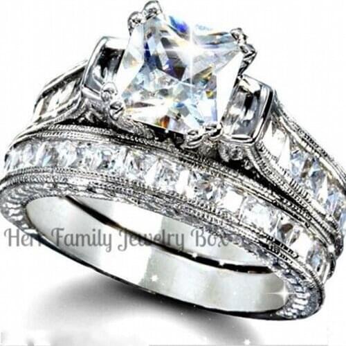 14k Custom link 925 femme ring