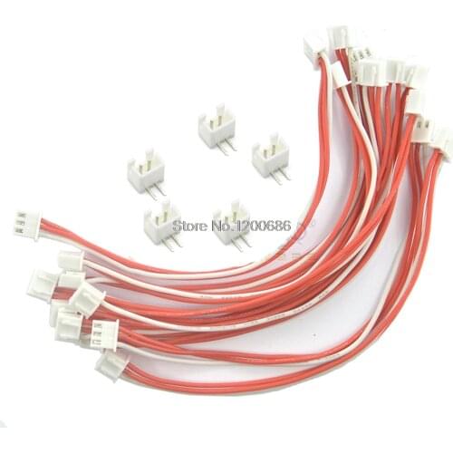 30CM 24AWG 2 Pin Cable with Double-end XH2.54mm Pitch Cable Plug 30cm