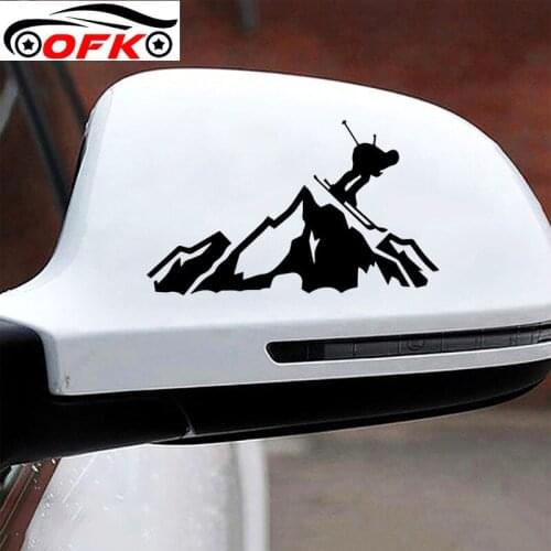 Car Stickers, Motorcycle Decals Drop Shipping Ski Decorative Accessories,to Cover Scratches Sunscreen Waterproof PVC