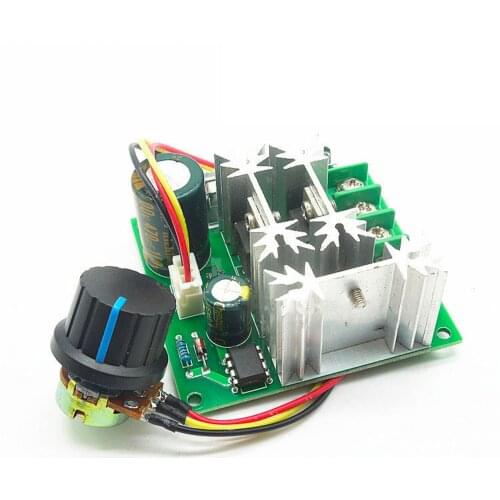 DC motor PWM universal PWM stepless speed switch speed governor high efficiency 6V-90V 15A 9/5000 Provide PCB assembly service
