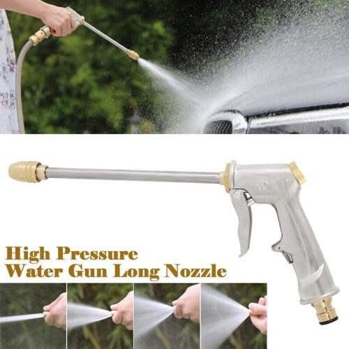 DWZ High Pressure Power Garden Nozzle Spray Sprinkler Water Gun Garden Washer Hose Nozzle Washing Sprayer Sprinkler Cleaning