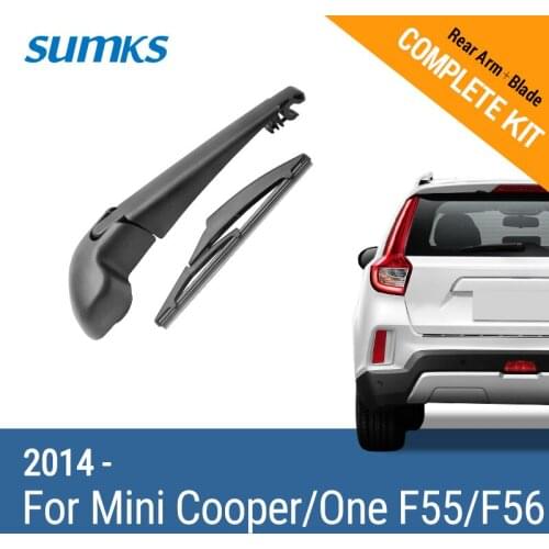 SUMKS Rear Wiper & Arm for Mini Cooper/One F55/F56 2014 2015 2016 2017