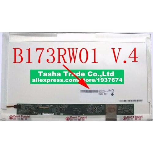 Laptop Matrix LCD Screen Panel B173RW01 V.3 V.5 V.4 N173FGE-L23 For Lenovo IdeaPad G710 G780 G700 LCD Display Replacement