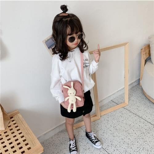 Lovely Children Coin Purse Cartoon Messenger Bags Cute Animal Childrens Travel Bag