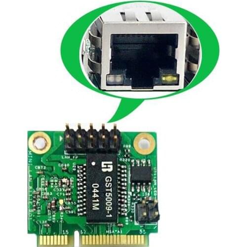 Mini Pcie to LAN Connector board 1000Mbs Converter Support 10/100/1000 Mbs