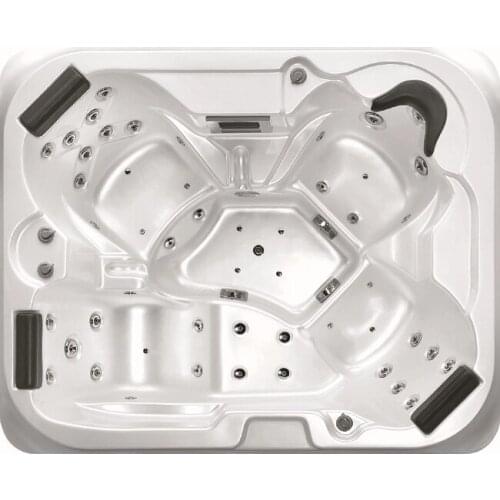 4 Person 53 Jets Newest outdoor Spa Whirlpool Bath tub with Heater and Ozone M-3343