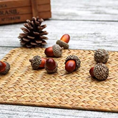 Pack of 4, Natural Seagrass Place Mat, 17 Inch X 12 Inch, Hand-Woven Rectangular Rattan Placemats