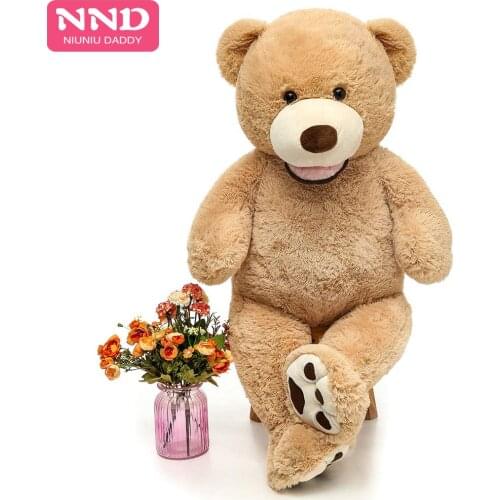Niuniu Daddy 80cm American Bear skin Plush giant Teddy bear soft toys stuffed animal teddy bear shell wholesales