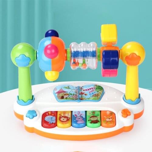 Plastic Education Instrument Keyboard Multifunctional Children Learning Interaction Family Party