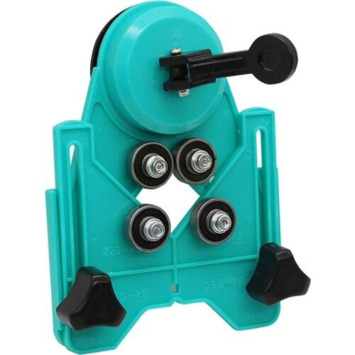 Adjustable 4-80mm Ceramic Porcelain Drill Bit Cutter Tile Glass Openings Locator Hole Saw Core Guide With Vacuum Base Sucker