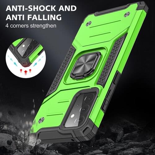 Drop resistance Military Rugged Case For Samsung Galaxy A52 A72 Armor Fall resistant impact Shock proof Shield Cover