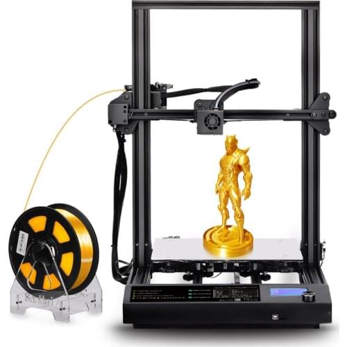 AW 3D FDM 3D Printer S8 Plus Size frame 3d Filament Extruder Upgraded Magnetic Build Plate Printing DIY KIT Free shipping