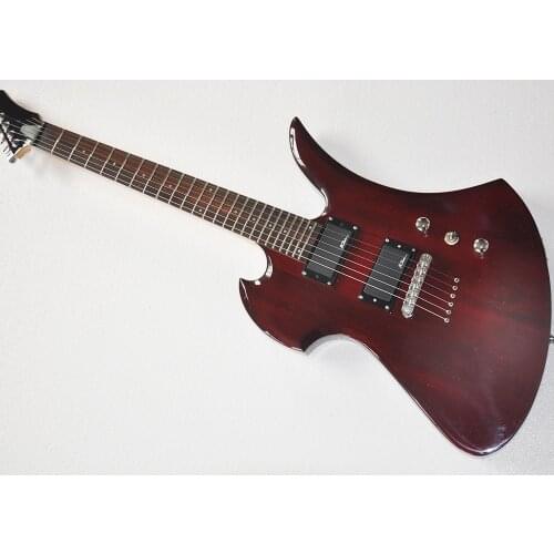 In Stock-Free Shipping 6 Strings Wine Red Electric Guitar with 24 Frets,Rosewood Fretboard