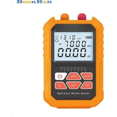 1Mw With 5Km Visual Fault Locator 3in1 Optical Power Meter Visual Fault Locator Network Cable Test Lighting Optical Fiber Tester