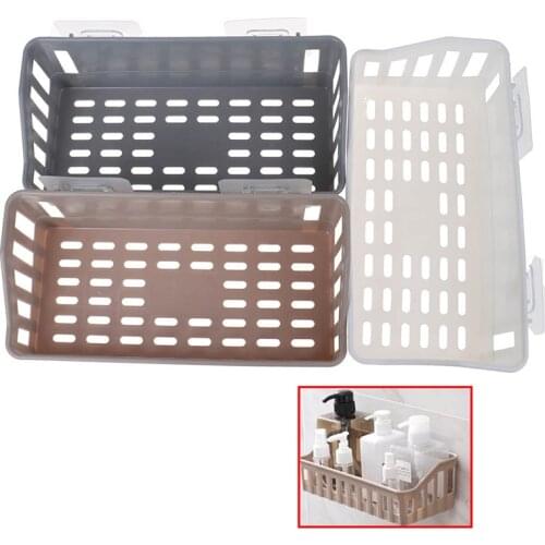 1PCS Corner Shower Shelf Bathroom Shampoo Shower Shelf Holder Kitchen Storage Rack Organizer Wall Mounted Type Shelf Shelves