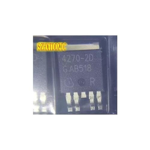 2pcs/lot TLE4270-2D 4270-2D TLE4270D 4270D TO-252 [SMD]
