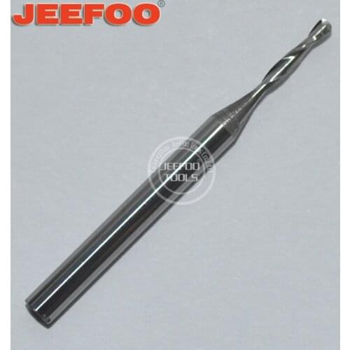 3.175*1.5*8 2 Flute Carbide Ball Nose End Mills Router Bit/2flute Ball Nose /Double Flute CNC Router Bits/Radius Cutter