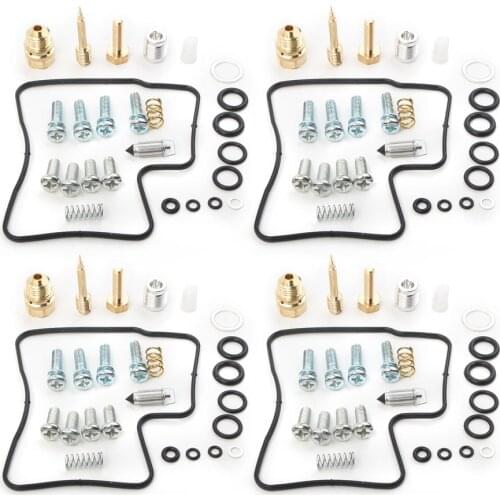 4X MotorcycleCarburetor Carb Repair Rebuild Kits For Honda VF700C VF700F VF750F 1982-1983
