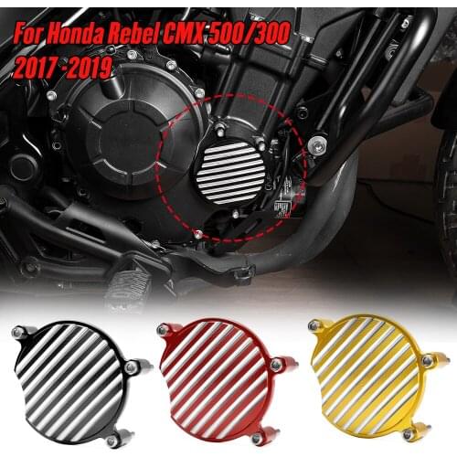 CMX300 Engine Guard Sprocket Chain Case Stator Cover Frame Slider Crash Pad Protector For Honda Rebel CMX 500 300 2017 2018 2019