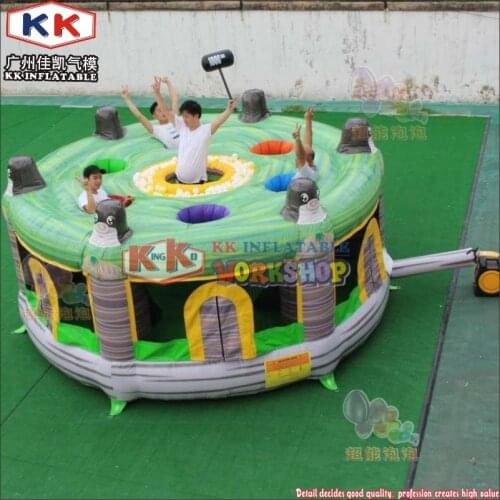 2021 Newets Interactive Sports 4m Human Inflatable Whack-A-Mole Game For Adults