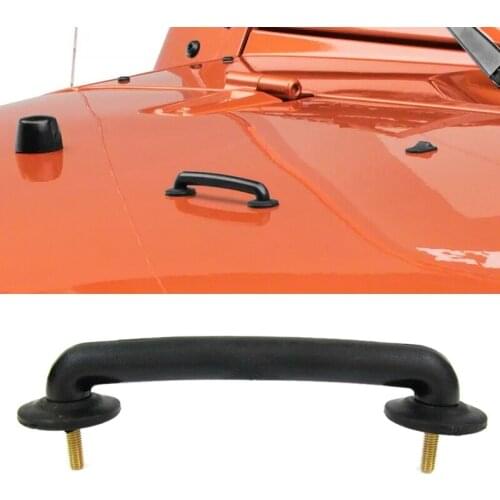 Hood Windshield Hold Down Bracket Footman Loop - Hood Footman Loop for 1997-2018 Jeep Wrangler JK JT