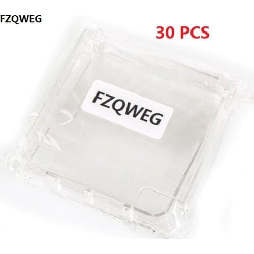 FZQWEG 30 PCS Clear Protective Cover Case Shell Housing For Gameboy Advance SP for GBA SP Game Console Crystal Cover Case